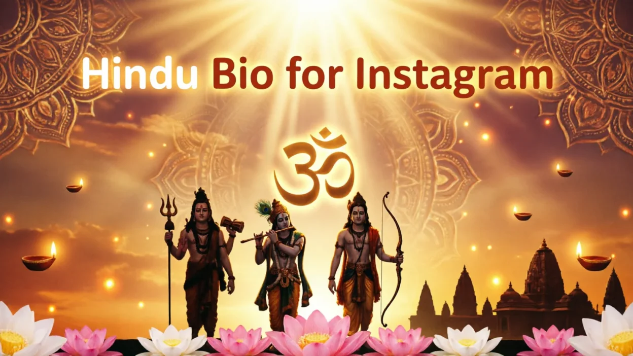 Hindu Bio for Instagram
